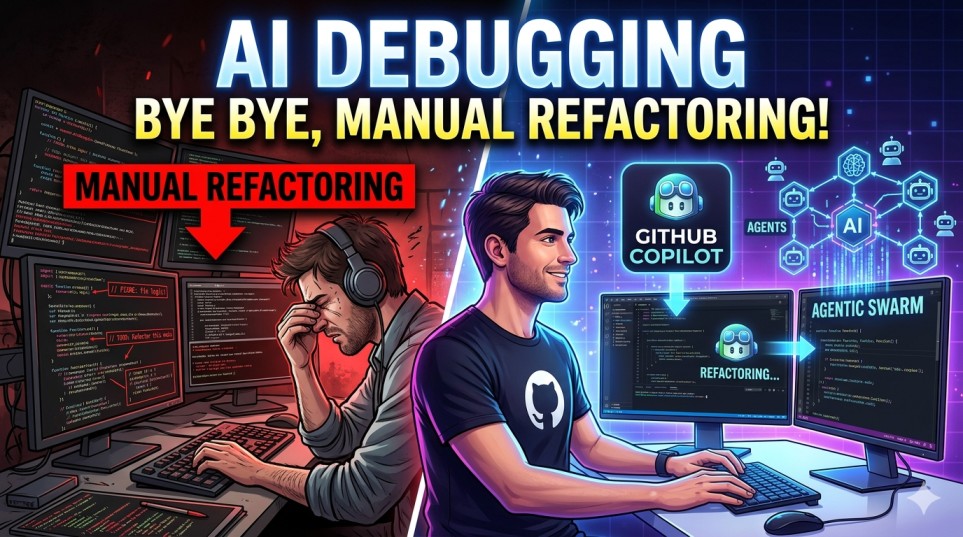 AI Debugging: How GitHub Copilot and Agentic Swarms are Ending Manual ...