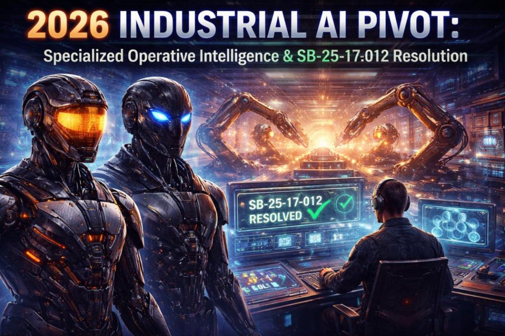 2026 Industrial AI Pivot: Specialized Operative Intelligence & SB-25-17 ...