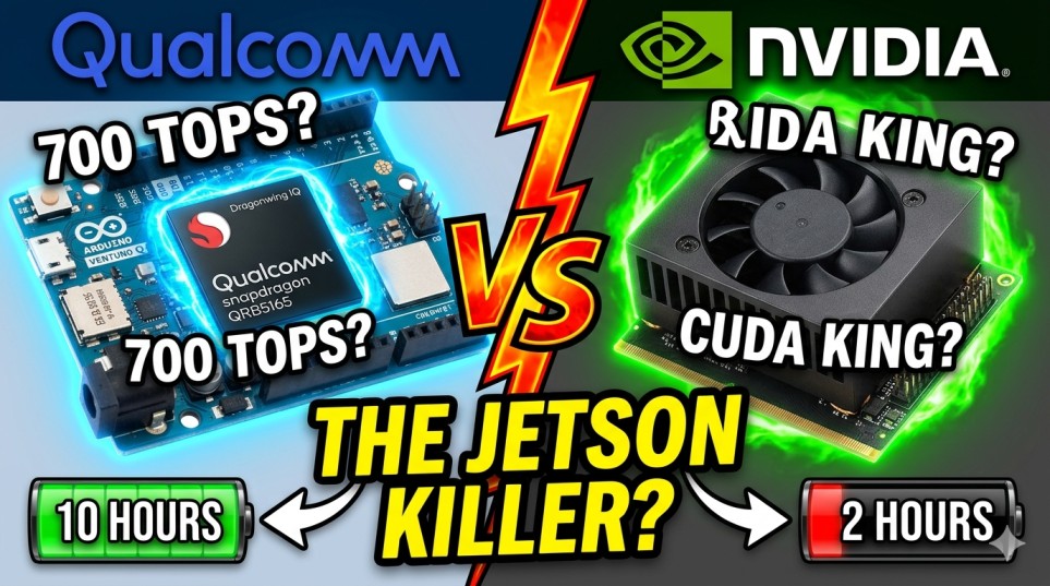 Qualcomm Dragonwing vs NVIDIA Jetson: The 2026 Robotics Showdown You ...