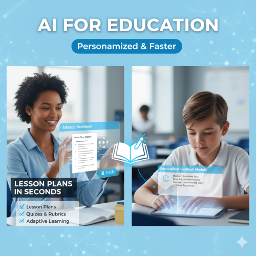 AI for Students & Teachers: Personalized Learning & Lesson Planning