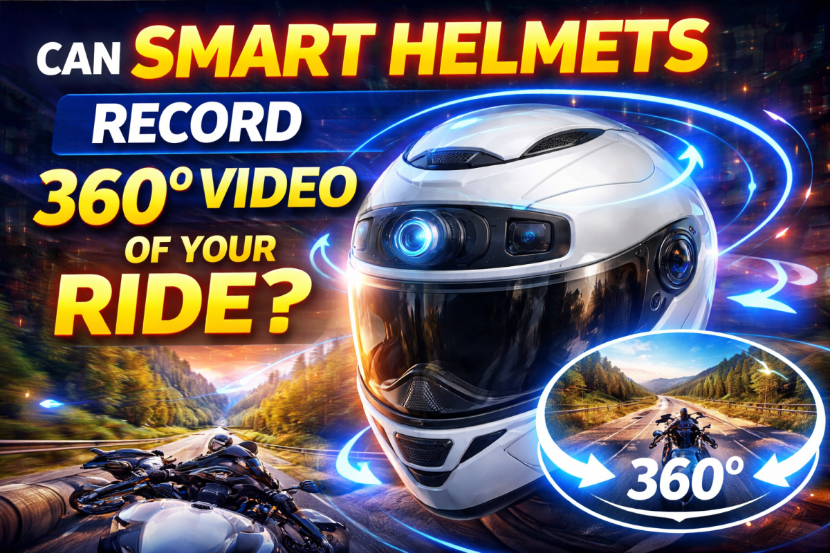 Can Smart Helmets record 360-degree video of your ride? | Polls ...
